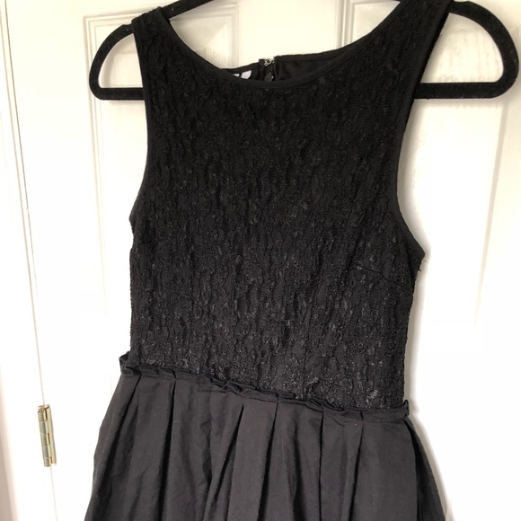 Dresses & Skirts - Perfect Black Cocktail Dress Formal A-line w/ lace